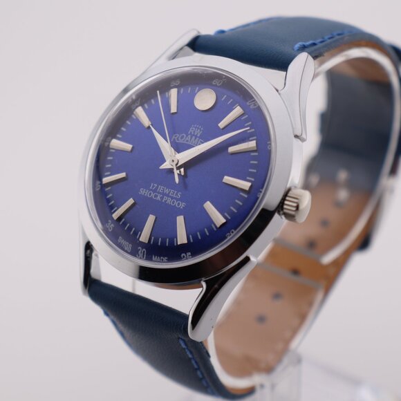 Vintage Roamer ST96 Watch – Swiss Made, 17 Jewels, Manual Wind, Stylish - Picture 3 of 9